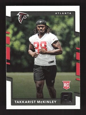2017 Donruss TAKKARIST MCKINLEY RC #400 ATLANTA FALCONS UCLA BRUINS 🏈 - Image 1 of 2