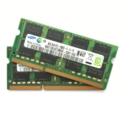 Samsung 8GB PC3-12800S SO-DIMM 1600 MHz DDR3 SDRAM Memory (M471B1G73BH0-CK0) - Image 1 of 2