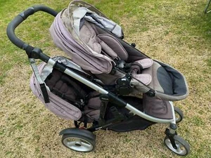 Strider Compact Double Pram + Accessories - Picture 1 of 6