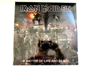 IRON MAIDEN A MATTER OF LIFE AND DEATH LP 2017 IMPORT 180 GRAM (2) VINYL - Picture 1 of 2