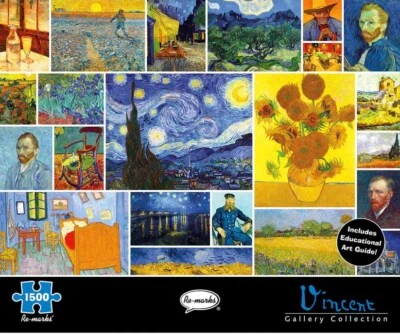 Rompecabezas Re-marks Vincent Van Gogh 1500 piezas de Vincent van Gogh Foto 1 de 2
