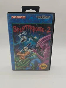 Splatterhouse 2 (Sega Genesis, 1992) Very good condition Box And Game W/hangtab! - Picture 1 of 8