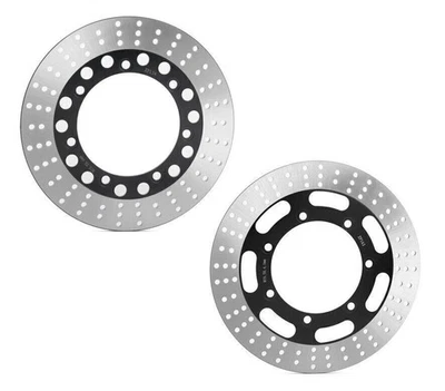 Front Rear Brake Rotors for Kawasaki Vulcan VN1500 Classic 96-08 Drifter VN1500R - Image 1 of 4