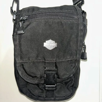 Bolso bandolera ajustable Harley Davidson negro para mujer Foto 1 de 4
