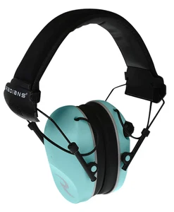 RADIANS R3220ECS R3200 DUAL MIC ELECTRONIC MUFF 23 DB OVER THE HEAD AQUA BLUE - Picture 1 of 1