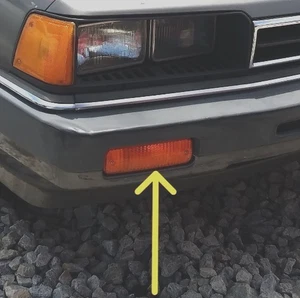 Luz intermitente delantera derecha Honda Accord: 1984, 1985, montado en parachoques - Imagen 1 de 12