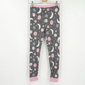 Little Sleepies Girls Stars Moon & Back Bamboo Lounge Sleep Pajama Pants 12/14 - Picture 1 of 5
