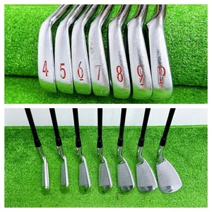 [Lefty / Titleist] 695CB Forged Iron Set 7pcs 4-5-6-7-8-9-P Fujikura ZCOM Flex X - Picture 1 of 24