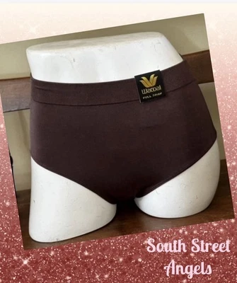 WACOAL 838175 HOT FUDGE BROWN ~ B-SMOOTH FULL BRIEF PANTIES ~ LARGE - Image 1 of 4