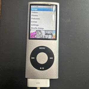 Apple iPod nano 4a generazione 16 GB ARGENTO A1285 SOLO PARTI - Foto 1 di 10