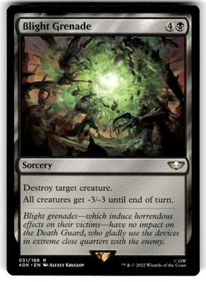 Blight Grenade Universes Beyond: Warhammer 40000 Regular MTG - Image 1 of 2