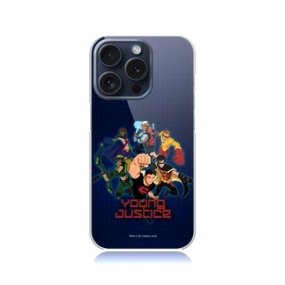 FUNDA TRASERA RÍGIDA OFICIAL CON GRÁFICOS YOUNG JUSTICE PARA TELÉFONOS APPLE iPHONE Foto 1 de 4