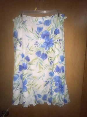 Платье сарая юбка много цветов Sz LG 12 с подкладкой чистый шифона, чистый фея струящийся - Изображение 1 из 4