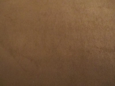 Fabric Faux Ultra  Suede Chocolate Brown Soft Synthetic  Sewing 1yd 24" x 44 - Image 1 of 4