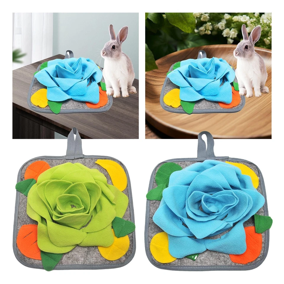 Foraging Mat Noseworks Feeding Mat Snuffle Pad Treat Dispenser Ferrets Puzzle - Image 1 of 1