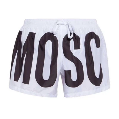 MoschinoCostume da Bagno a Pantaloncino Logo Uomo (SY2149) - Immagine 1 di 2