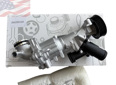  Bomba de água refrigerante 2602001100 compatível com Mercedes Benz A CLA35 CLA250 GLA35 GLA250 - Imagem 1 de 4