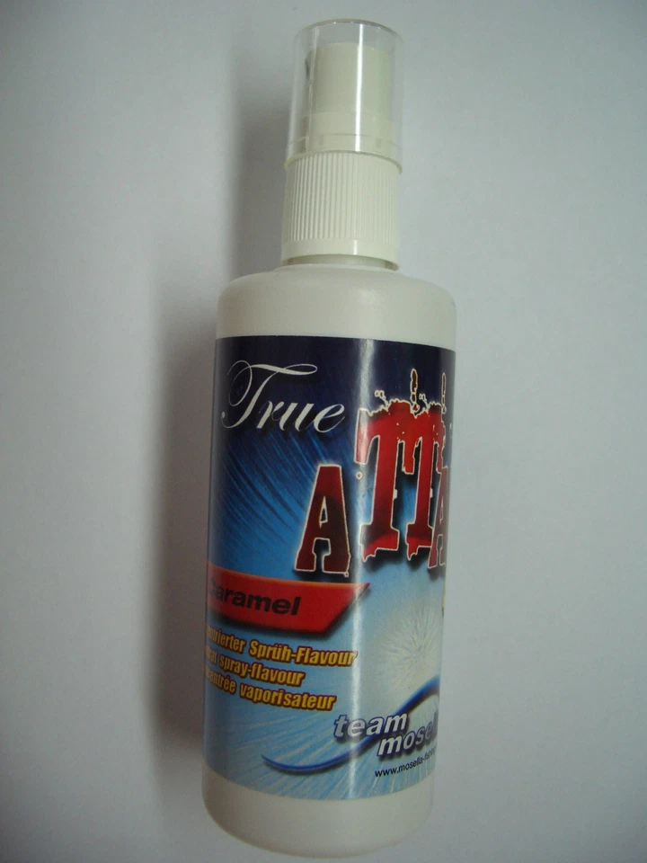Mosella True Taste Attack 4000, Caramel, 75 ml, Sprühflasche Lockstoffe Aroma - Bild 1 von 1