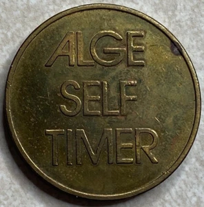Alge Self Timer Sports Arcade Game Play Arcade Token T7331 - Picture 1 of 5