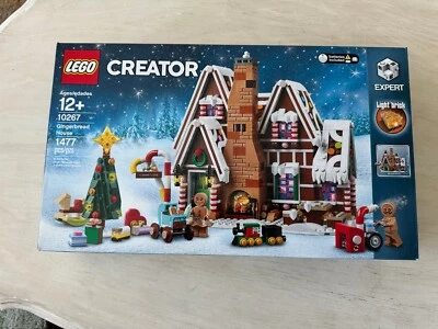 LEGO Creator: Holiday Gingerbread House 10267 w/Light Brick - New In Box Sealed - Image 1 of 4