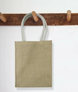LIVINPARADISE | Natural jute Bag | Large Size Jute Burlap Tote - Picture 1 of 3