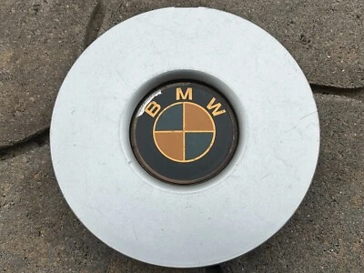 BMW 525i 530i 740i 750i OEM WHEEL CENTER CAP SILVER 36.13 1178 728 1989-1994 - Image 1 of 3