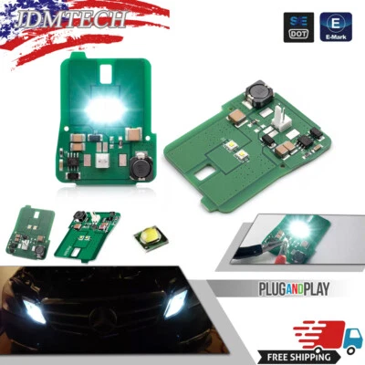 Luz LED de posición de estacionamiento HID blanca 6000K para Mercedes Benz E350 E550 2010-2013 Foto 1 de 4