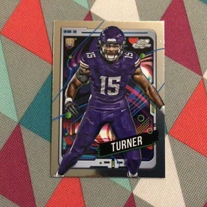 2024 Topps Cosmic Chrome Base RC rookie Dallas Turner #161 Vikings / alabama - Picture 1 of 2