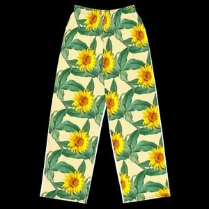 All-over print unisex wide-leg pants - Picture 1 of 6