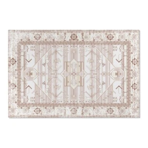 Distressed Terra Cotta Turkish Area Rugs- Boho Area Rug- Vintage Bohemian Rug  - Picture 1 of 19
