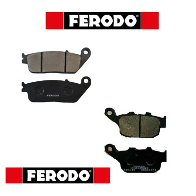 Pastiglie Honda NC/750/D/Integra  freno ant post Ferodo 2014 2015 2016 2017 2018 - Immagine 1 di 3