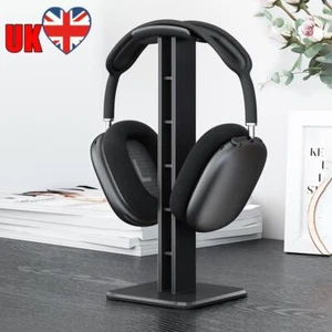 Gaming Headset Holder Non-Slip Universal Headphone Stand for PC Gamer(Black) - Afbeelding 1 van 10
