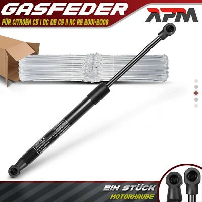 Gasfeder Motorhaube Dämpfer 505mm 140N für Citroën C5 I DC DE C5 II RC RE 01-08 - Bild 1 von 4