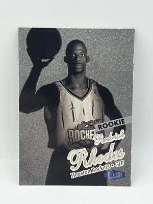 1997-98 Fleer Ultra RODRICK RHODES #142P Platinum Medallion 058/100 ROCKETS RARE - Image 1 of 2