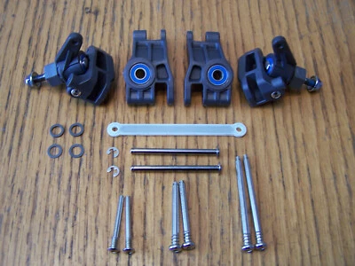 Bloque de nudillos de dirección delantera Fit Traxxas 2x2 Slash Extreme EHD buje portador trasero Foto 1 de 3