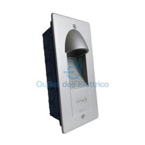 DISANO 53067300 MINI LED RETTANGOLARE 1619 1,15W 4000°K COLOR ARGENTO - Foto 1 di 3