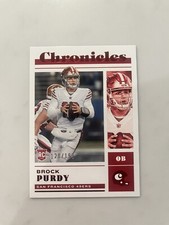 2022 Panini Chronicles - Red #41 Brock Purdy /199 (RC)