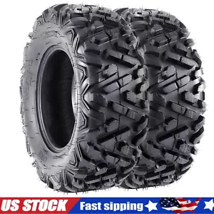 2 PCS 18x9.50-8 ATV Tires 4PR ATV UTV Trail Sand Mud Off-Road Tires All Terrain - Picture 1 of 8