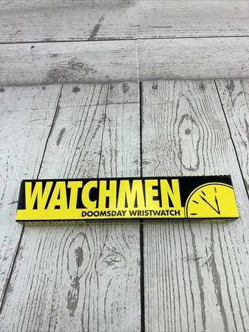 Neca Watchmen Doomsday Wristwatch Rare New In Box Cover