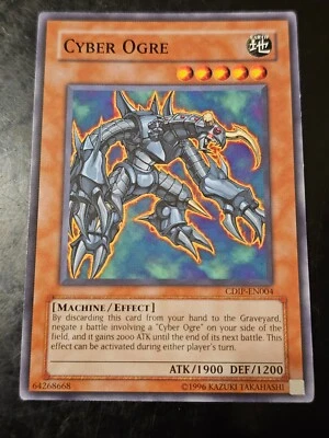 CYBER OGRE CDIP-EN004 Common Unlimited Yugioh - Image 1 of 2