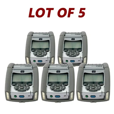 LOT OF 5 Zebra QLn220 Barcode Thermal Printer WiFi BT USB NO Battery No Adapter - Image 1 of 4