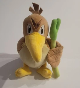 Pokemon Farfetch'd Plush Sitting Cuties Pokemon Center - Picture 1 of 8