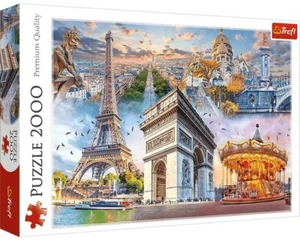 NEW Trefl Jigsaw Puzzle 2000 Pieces 27125 Weekend in Paris Premium Quality - Imagen 1 de 2