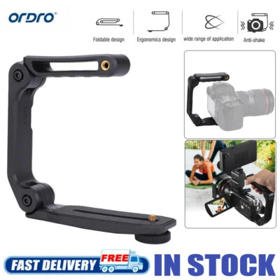 ORDRO U-Grip C Shape Bracket Camera Video Handle Handheld Stabilizer Grip Holder - Image 1 of 4