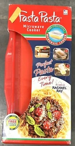 FASTA PASTA MICROWAVE COOKER & STRAINER - AS SEEN ON RACHEL RAY - NEW - Picture 1 of 4