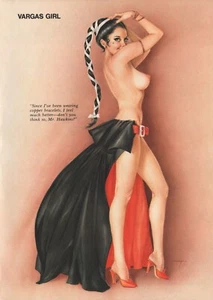 1969 Vintage VARGAS GIRL Pin-Up Periodical Print - Picture 1 of 1
