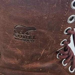 Sorel wasserdichte blau/braune Lederstiefel Damen - Größe 6,5 - Bild 1 von 6