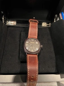 Panerai Radiomir Black Seal 3 Days Automatic Box and Papers 3 Day 45MM Black - Picture 1 of 11