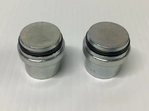 QTY 2 PARKER EO TUBE FITTING 25 MM CAP DIN METRIC PORT ST PT-00839 FREE SHIPPING - Picture 1 of 4