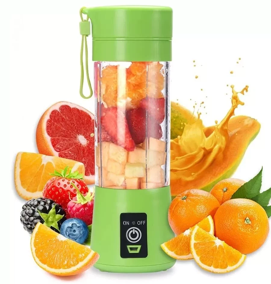 Tragbarer Mixer Persönlicher Mini Mixer Protein Shakes Entsafter Tasse USB Wiederaufladbar - Bild 1 von 1